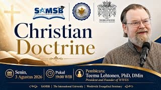 Thumbnail Christian Doctrine: Doing Theology Well | Guest Speaker: Teemu Lehtonen, PhD, DMin